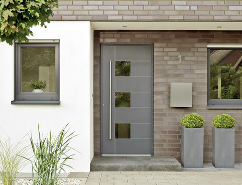 Moderne voordeur